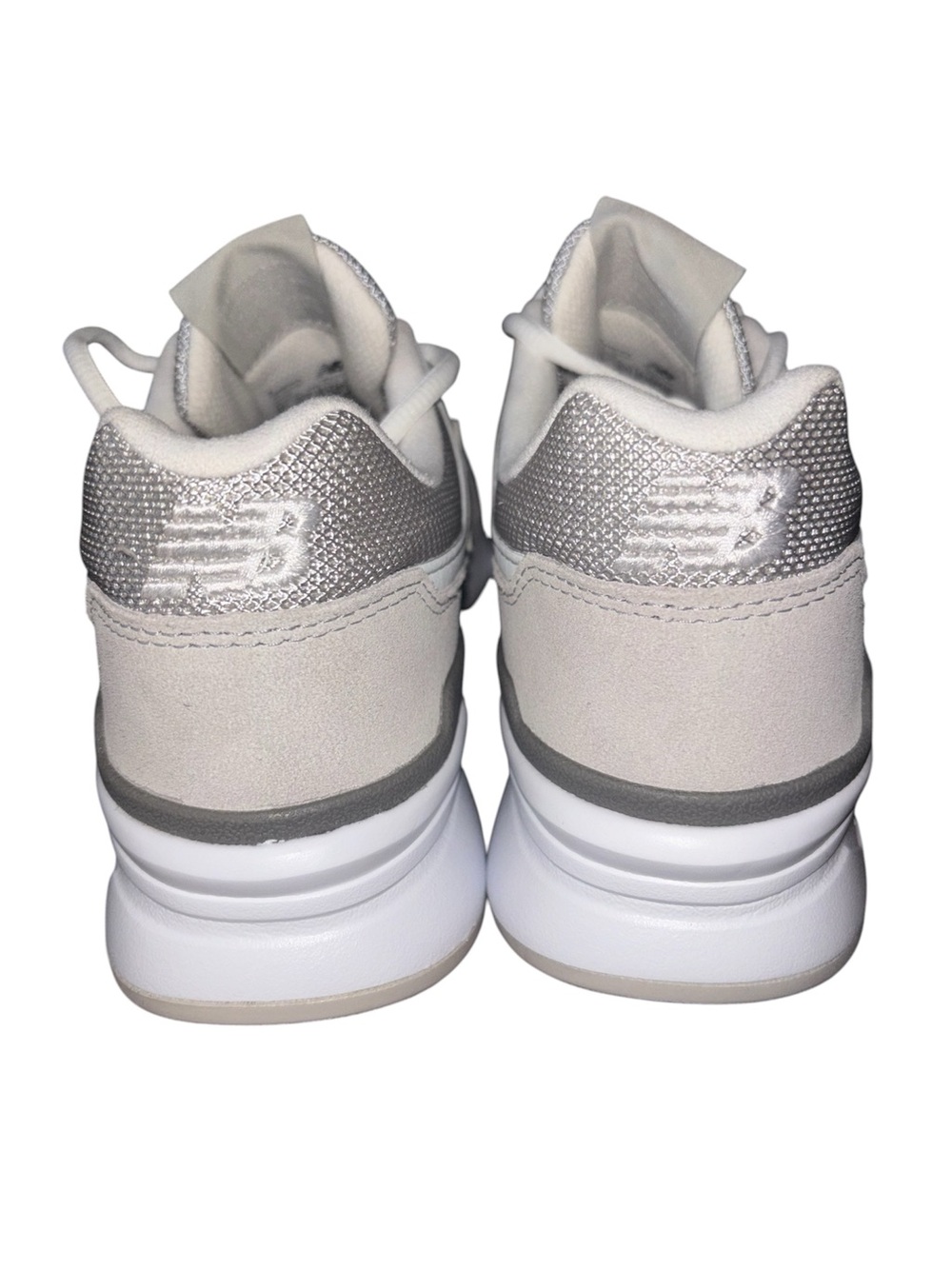 New Balance Sneakers in Light Grey, White & Silver •NWOT• - Picture 3 of 5